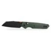 Vosteed Talarurus - 3.03" Black 14C28N Blade, Green Micarta Handle, Crossbar Lock - A2702