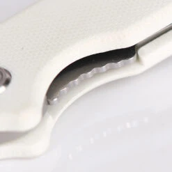 Vosteed Raccoon Cub - 2.34" Satin 14C28N Blade, White G10 Handle, Liner Lock - A3603 -Outdoor Equipment Store F5k03z2yZpIcW5UMeqG6yIPLQcq9yI metaQTM2MDNfLV82LmpwZWc3D