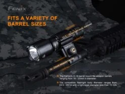 Fenix ALG-18 Barrel Mount (23.5-28mm Diameter Torches) -Outdoor Equipment Store Fenix 2