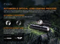Fenix E12 V2.0 Ultra Compact 1AA Flashlight (160 Lumens) -Outdoor Equipment Store Fenix E12V2 2