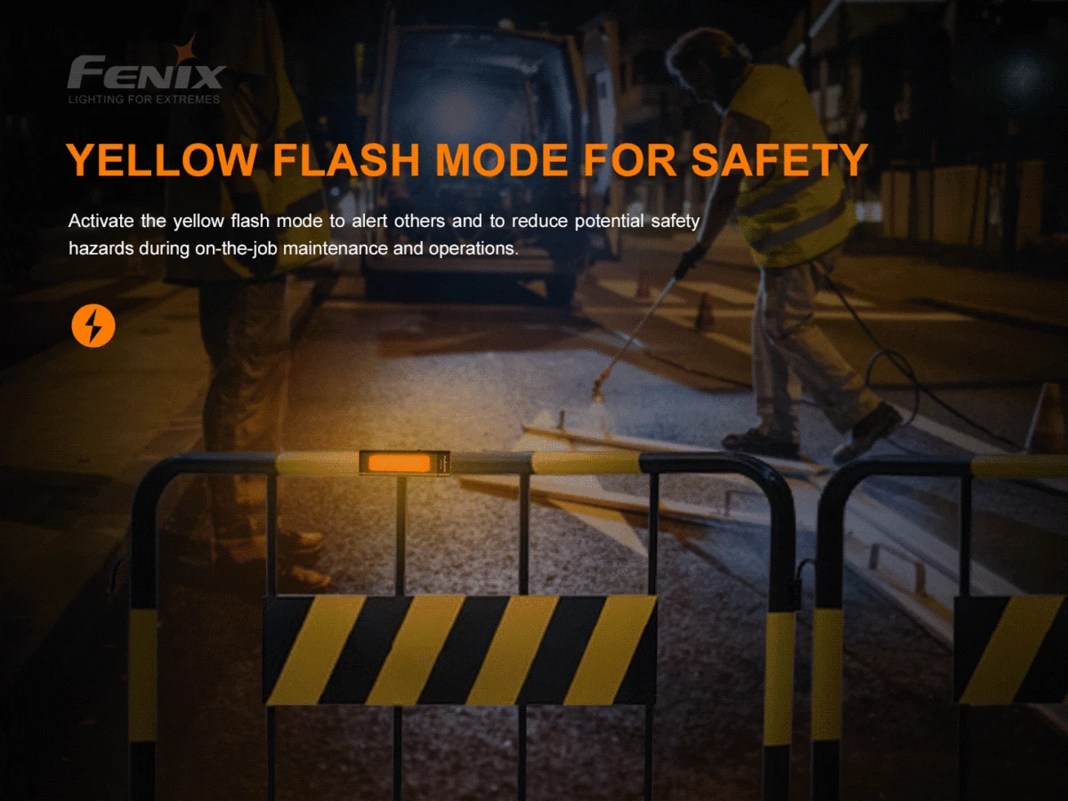 Fenix WT16R Spot/Flood Work Light - Rechargeable And Magnetic 10 Fenix WT16R Spot/Flood Work Light - Rechargeable And Magnetic - Image 8