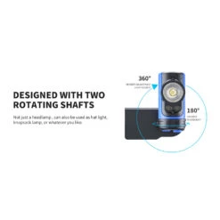 Wuben H3 Rotatable Clip Headlamp With Red Light - 2AAA -Outdoor Equipment Store FsMgb1QlBP5kE745HlEy6Phvth1kM1 metaSDM7LndlYnA3D