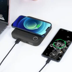 Laptop Power Bank With Qi Wireless Charging - 60W DC/PD - 24000mAh -Outdoor Equipment Store GP12 9