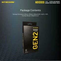 NITECORE NB10000 Gen2 Ultra Lightweight Carbon Fibre 10,000mAh Power Bank -Outdoor Equipment Store GYJ8jpFhJ35sIjTYHKVWNKpWjxMJVc metaTkIxMDAwMC4uLi4uLi4uLmpwZWc3D