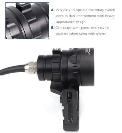 Hi-Max H01 Slim Canister Diving Light - 3500 Lumens -Outdoor Equipment Store H01 4