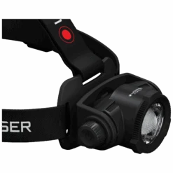 Ledlenser H15R Core Rechargeable Headlamp (2500 Lumens, 250 Metres) -Outdoor Equipment Store H15R Core 502123 Detail Switch fs8