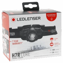 Ledlenser H7R Core Rechargeable Headlamp (1000 Lumens, 250 Metres) 27 Ledlenser H7R Core Rechargeable Headlamp (1000 Lumens, 250 Metres) -Outdoor Equipment Store H7R Core 502122 packaging box 90 432x432