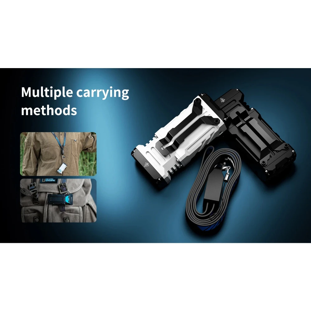 Wuben X2 Rechargeable Pocket Torch, Grey Titanium (1800 Lumens, 128 Metres) 7 Wuben X2 Rechargeable Pocket Torch, Grey Titanium (1800 Lumens, 128 Metres) - Image 5