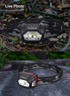 Klarus HM1 Rechargeable Smart-Sensing Lightweight Headlamp (440 Lumens, 100 Metres) -Outdoor Equipment Store HM1 6