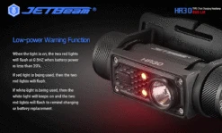 JETBeam HR30 Rechargeable Headlamp/Flashlight (950 Lumens, 120 Metres) -Outdoor Equipment Store HR30 7