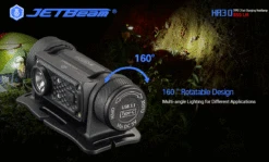 JETBeam HR30 Rechargeable Headlamp/Flashlight (950 Lumens, 120 Metres) -Outdoor Equipment Store HR30 8