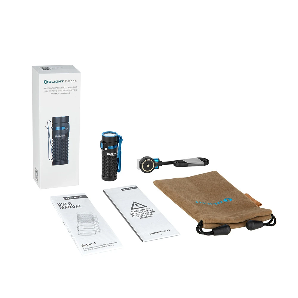 Olight Baton 4 Rechargeable Compact Pocket Torch (1300 Lumens, 170 Metres) 11 Olight Baton 4 Rechargeable Compact Pocket Torch (1300 Lumens, 170 Metres) - Image 9