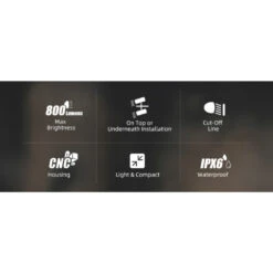 Gaciron KIWI-800 Rechargeable Anti-Glare Front Bicycle Light (800 Lumens) 30 Gaciron KIWI-800 Rechargeable Anti-Glare Front Bicycle Light (800 Lumens) -Outdoor Equipment Store IQ6HnGqw9cqs7mmffDjJgKEkBEKBvf metaS0lXSSA4MDAgZmFjdHMucG5n