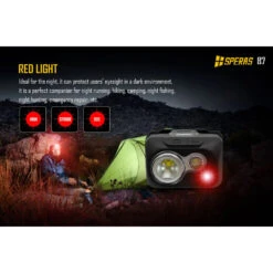 SPERAS B7 Lightweight Dual-Fuel Headlamp With Red Light (600 Lumens, 92 Metres) -Outdoor Equipment Store IzlGUJpSooKppRSeZxuiEuzSTHvsFu metaQjctMy5qcGVn