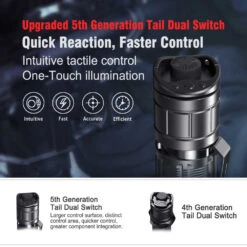 Klarus XT2CR Pro Rechargeable Pocket Light (2100 Lumens, 240 Metres) - Black -Outdoor Equipment Store J2c7Xk27H86SRvs9sV2G7WW17XrJpS metaWFQyQ1IgUHJvOi5qcGVn