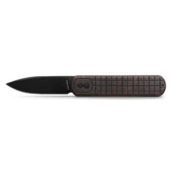 Vosteed Corgi - 2.99" Black Stonewash Nitro-V Blade, Copper Handles, Trek Lock - CG29NTORF