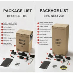 Gaciron Bird Nest 200, Cycling Saddle Bag With Motion Sensor Tail Light - Black -Outdoor Equipment Store JdDTvgm03QGxMCmdaDpUiHzbNk3o4Q metaQmlyZHMgTmVzdCBwYWNrYWdlLnBuZw3D3D