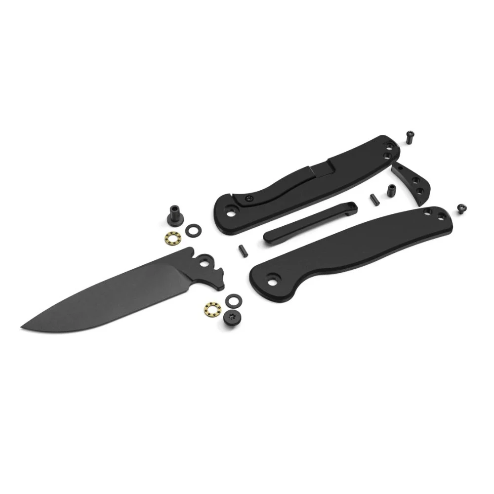 Vosteed Mini Labrador - 2.73" 14C28N Black Blade, Black Titanium Handle, Frame Lock - A3002 14 Vosteed Mini Labrador - 2.73" 14C28N Black Blade, Black Titanium Handle, Frame Lock - A3002 - Image 12
