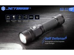 JETBeam KO-03 Type-C Fast Charging Torch (2400 Lumens, 326 Metres) -Outdoor Equipment Store KO 02 9
