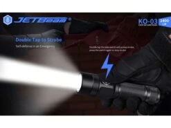 JETBeam KO-03 Type-C Fast Charging Torch (2400 Lumens, 326 Metres) -Outdoor Equipment Store KO 03 13