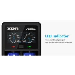 XTAR VC2SL Fast Charging 2-Bay Battery Charger And Power Bank -Outdoor Equipment Store KmN5orp7JjKI97CX5yCfLOsuZu8ugz metaVkMyU0wgaW5kaWNhdG9yLmpwZWc3D