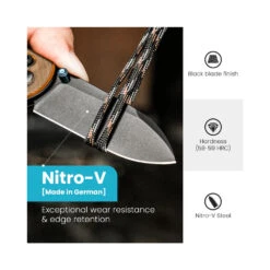 Kizer Vanguard Drop Bear V3619A2 - 2.97" Black Nitro-V Blade, Clutch Lock, Transparent PEI(Ultem) Handles -Outdoor Equipment Store L1vnP6YMbgyBaPw7tMpy5LBKy3hLcs metaVjM2MTlBMjouanBlZw3D3D