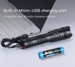 WUBEN LT35 Pro Zoomable And Rechargeable Flashlight - 1200 Lumens 23 WUBEN LT35 Pro Zoomable And Rechargeable Flashlight - 1200 Lumens -Outdoor Equipment Store LT35Pro EN 1200 190906 06