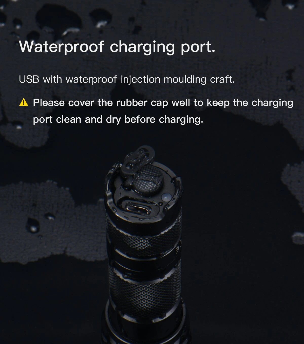 WUBEN LT35 Pro Zoomable And Rechargeable Flashlight - 1200 Lumens 8 WUBEN LT35 Pro Zoomable And Rechargeable Flashlight - 1200 Lumens - Image 6
