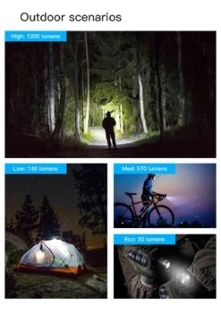 WUBEN LT35 Pro Zoomable And Rechargeable Flashlight - 1200 Lumens 21 WUBEN LT35 Pro Zoomable And Rechargeable Flashlight - 1200 Lumens -Outdoor Equipment Store LT35Pro EN 1200 190906 09