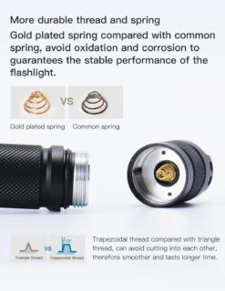 WUBEN LT35 Pro Zoomable And Rechargeable Flashlight - 1200 Lumens 26 WUBEN LT35 Pro Zoomable And Rechargeable Flashlight - 1200 Lumens -Outdoor Equipment Store LT35Pro EN 1200 190906 15