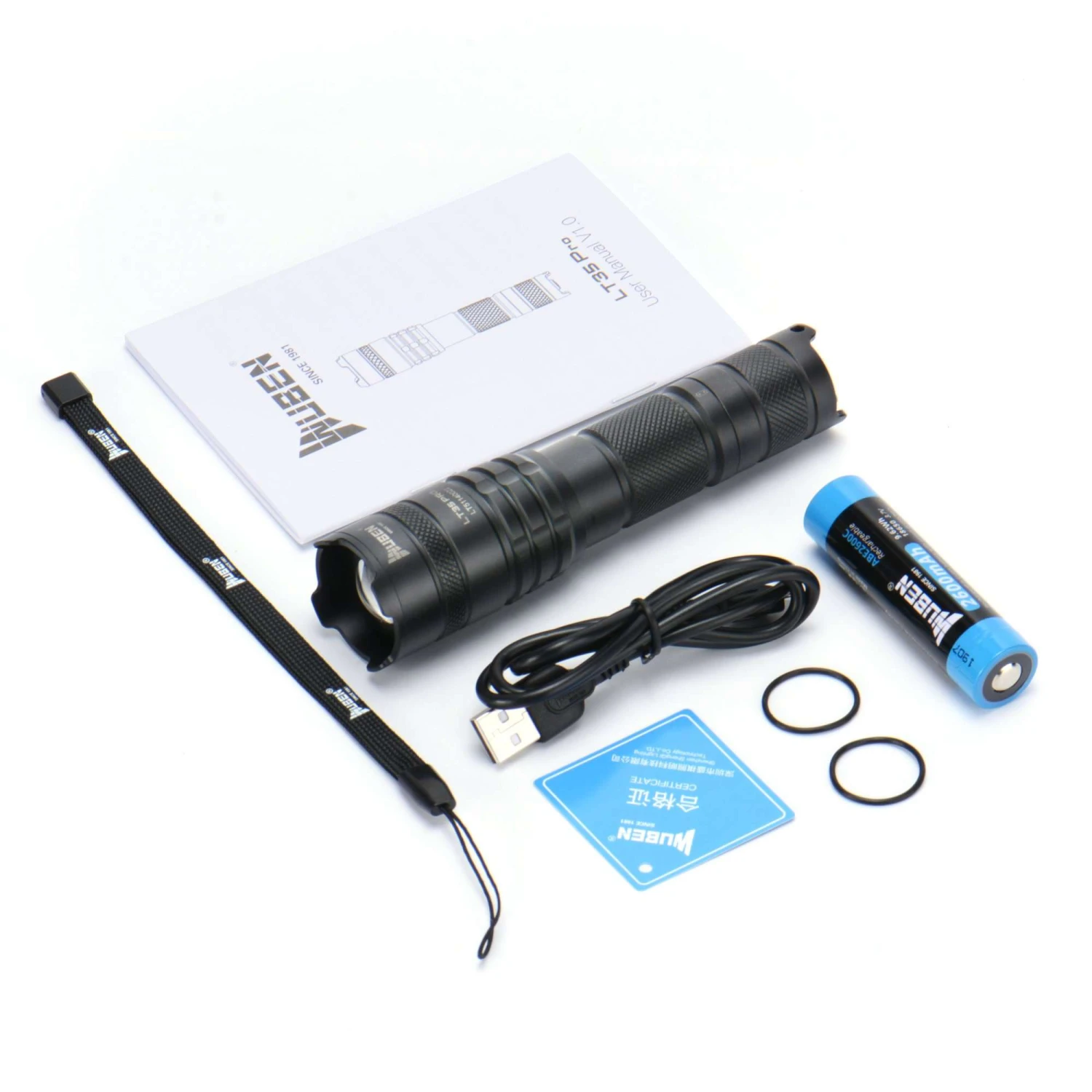 WUBEN LT35 Pro Zoomable And Rechargeable Flashlight - 1200 Lumens 14 WUBEN LT35 Pro Zoomable And Rechargeable Flashlight - 1200 Lumens - Image 12