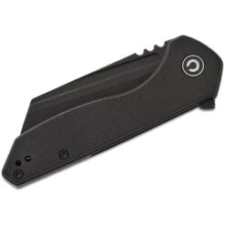 CIVIVI ExOne, 2.94" Reverse Tanto Black Stonewashed Nitro-V Blade, Black G10 Handles, Liner Lock, Reversible Clip, C23036-1 -Outdoor Equipment Store MKGfIYX6h90wb72RLSrEtr7Yxj5fm4 metaQzIzMDM2MV8zLmpwZw3D3D