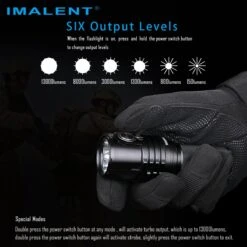 Imalent MS03 Rechargeable Compact Torch (13000 Lumens, 324 Metres) -Outdoor Equipment Store MS03 6
