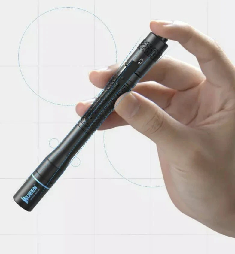 Wuben E19 High CRI Penlight - 2AAA, 200 Lumens 4 Wuben E19 High CRI Penlight - 2AAA, 200 Lumens - Image 2