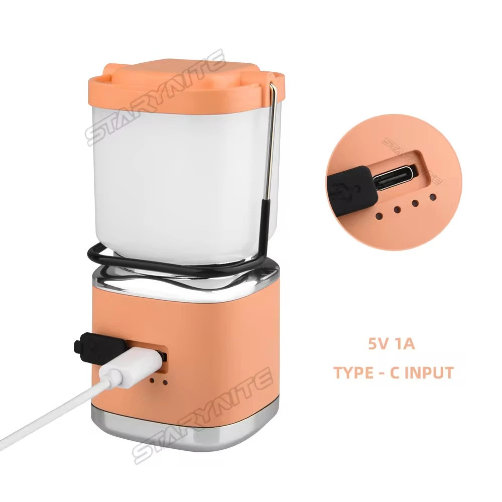 Mini Lightweight Rechargeable Camping Lantern - Blue 8 Mini Lightweight Rechargeable Camping Lantern - Blue - Image 6