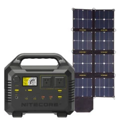Nitecore NES1200 Power Station + FSP100 Panel Kit