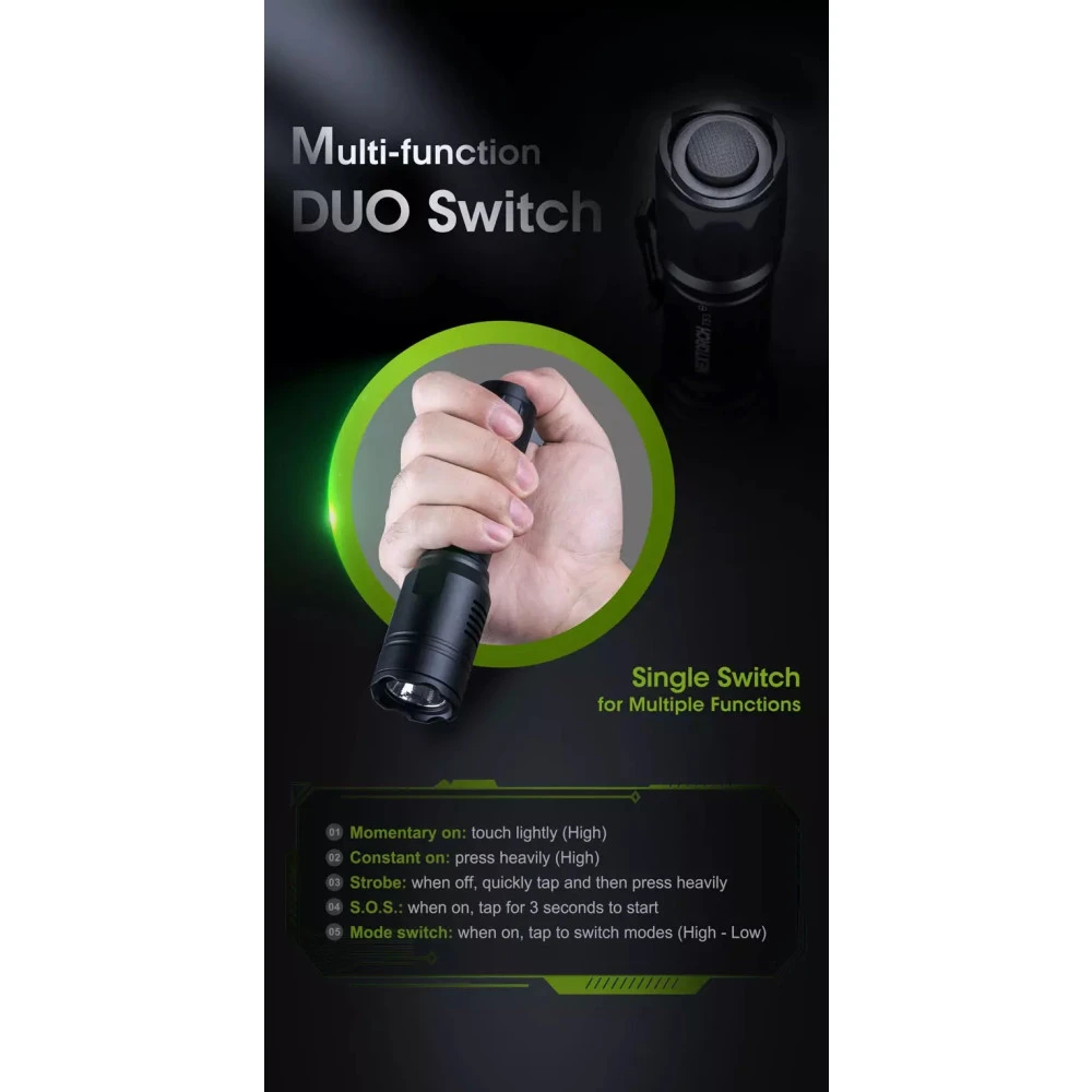 NEXTORCH T53 Red/Green/White 3-in-1 Hunting Kit - Rechargeable 13 NEXTORCH T53 Red/Green/White 3-in-1 Hunting Kit - Rechargeable - Image 11