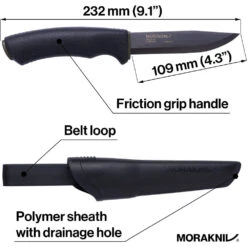 Morakniv Bushcraft BlackBlade™ (C) -Outdoor Equipment Store Ni9ccLIjNkUjM5sa9zgLpPaWBDYHEn metaYnVzaGNyYWZ0IGJsYWNrIEMsLCwuanBn