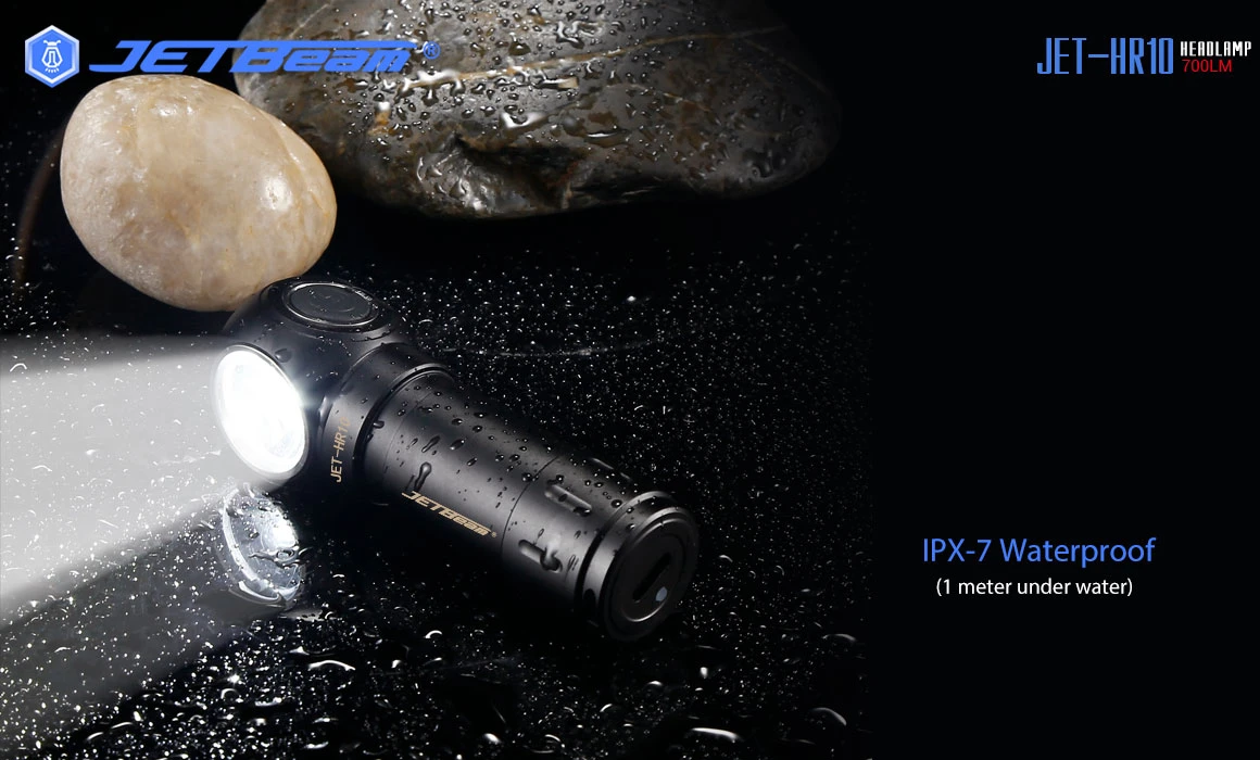 JETBeam HR10 Rechargeable Right Angle Torch/Headlamp (700 Lumens,150 Lumen) 14 JETBeam HR10 Rechargeable Right Angle Torch/Headlamp (700 Lumens,150 Lumen) - Image 12