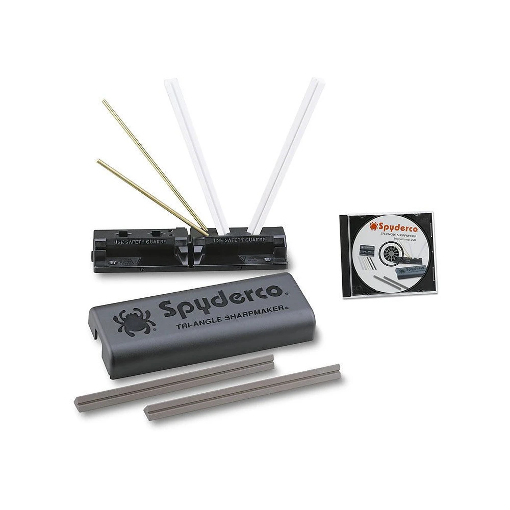 Spyderco Tri-Angle Sharpmaker With Instructional DVD - 204MF 11 Spyderco Tri-Angle Sharpmaker With Instructional DVD - 204MF - Image 9