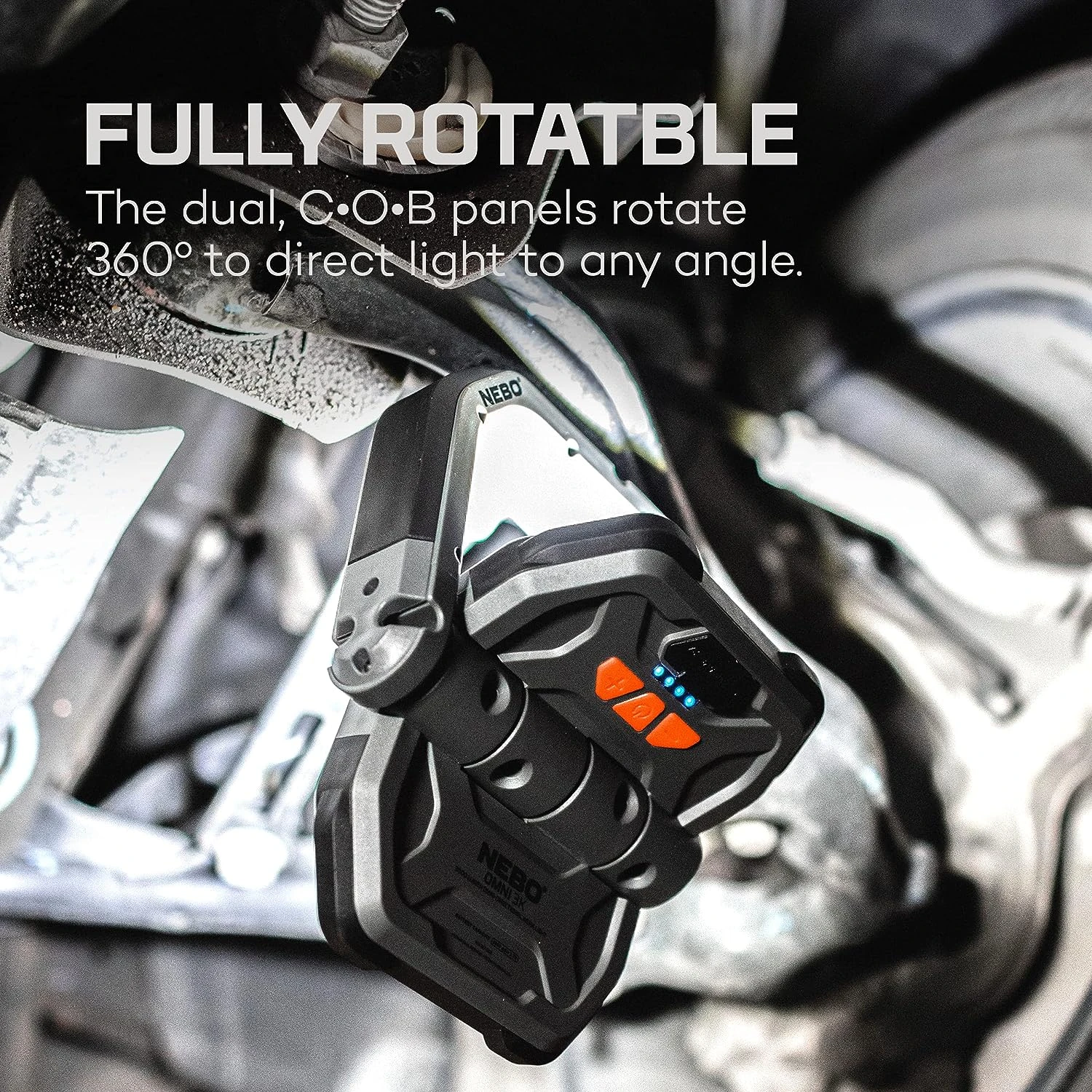 NEBO OMNI 3K Rechargeable Work Light + Power Bank (3000 Lumens) 8 NEBO OMNI 3K Rechargeable Work Light + Power Bank (3000 Lumens) - Image 6