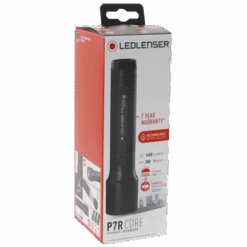 Ledlenser P7R Core Rechargeable Torch (1400 Lumens) 25 Ledlenser P7R Core Rechargeable Torch (1400 Lumens) -Outdoor Equipment Store P7R Core box front right fs8 432x432