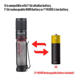 ThruNite Ti Pro EDC Mini Flashlight (1012 Lumens, 127 Metres) -Outdoor Equipment Store QBV1n56hBLfZezjOLztgRzZItWuRo3 metaVGkgUHJvIGNvbXBhdGliaWxpdHkuanBn