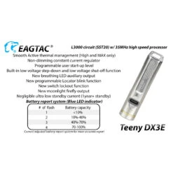Eagtac Teeny DX3E SS Rechargeable Keychain Light (1000 Lumens, 105 Metres) -Outdoor Equipment Store QCmR9ZBWhdKuEE1NQhU2Z2BlziA148 metaZHgzZXNzX3Byb2R1Y3RfZGV0YWlscy02LmpwZw3D3D