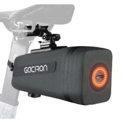 Gaciron Bird Nest 200, Cycling Saddle Bag With Motion Sensor Tail Light - Black -Outdoor Equipment Store QX0CFXzaoXSNfLgsjYBvQ2QoSQQZe2 metaQmlyZHMgTmVzdCAucG5n