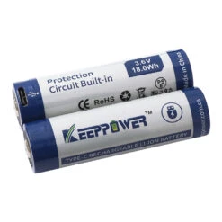 KeepPower 21700 Type-C Rechargeable 5000mAh Li-ion Battery, 8.0A Discharge (Protected) - P2150TC -Outdoor Equipment Store R00eC7Ue65c3uijNmNmk5CeRXiTx03 metaS2VlcHBvd2VyLTIxNzAwLUxpLUlvbi1VU0ItQy4uLi5qcGVn