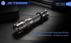 JETBeam Raptor RRT-M2S White Laser Flashlight - 1000 Metres -Outdoor Equipment Store RRT M2S2