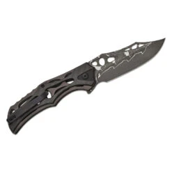 CIVIVI Biophase, Skeletonised Aluminium And Carbon Fibre Overlaid G10 Handles, Damascus Blade, C23083C-DS1 -Outdoor Equipment Store RctYzw3CAZVU2VtFIANZbDCIZGnnQR metaQzIzMDgzQy1EUzFfNi5qcGc3D