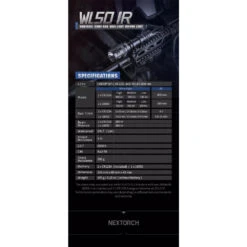 NEXTORCH WL50IR Flashlight - Dual Light (860 Lumens White Light And 850nm IR Light) -Outdoor Equipment Store RuUKJxrcCtWF9XRrRuTn7KePsXzR4J metaV0w1MElSOi5qcGVn