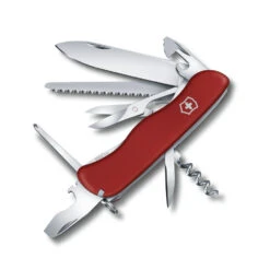 Victorinox Outrider Red Swiss Army Knife - Scissors And Lock Blade